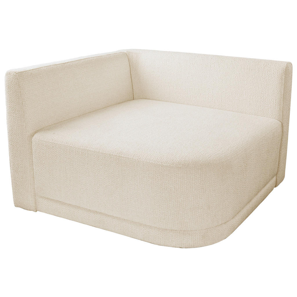 Thumbnail - Livetastic Sofa Zuri, Creme, Textil, 1-Sitzer, Füllung: Silikon,Silikon, 110x75x115 cm, Made in EU, Rücken echt, Wohnzim...