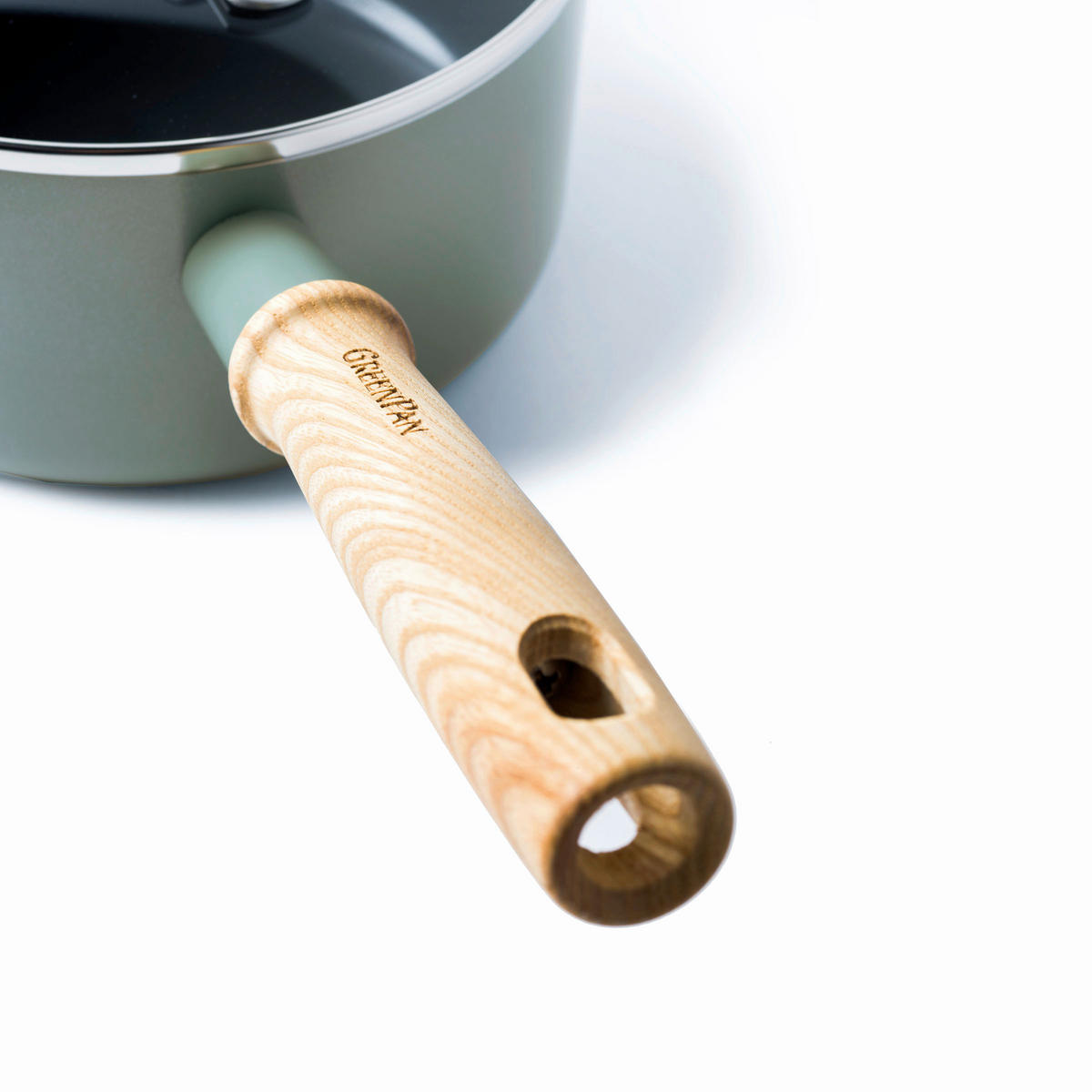 KOCHTOPFSET Mayflower 5-teilig  - Schwarz/Hellblau, Basics, Glas/Holz (0cm)