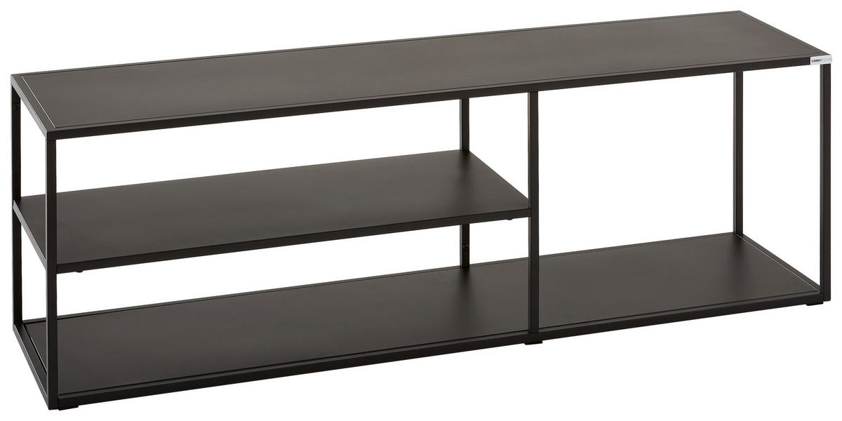 TV-ELEMENT črna  - črna, Trend, kovina (140/45/35cm) - Carryhome
