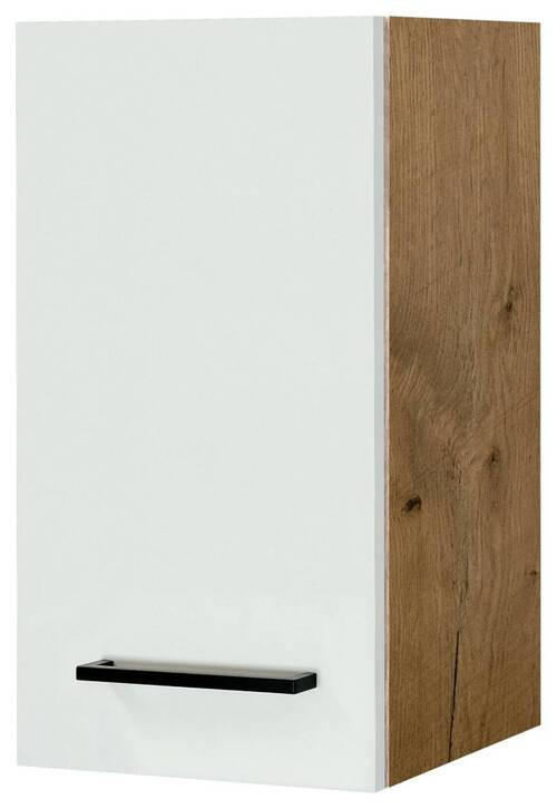 KÜCHENOBERSCHRANK 30/54,8/32 cm  in Magnolie, Eichefarben  - Eichefarben/Magnolie, KONVENTIONELL, Holzwerkstoff/Metall (30/54,8/32cm) - FlexWell
