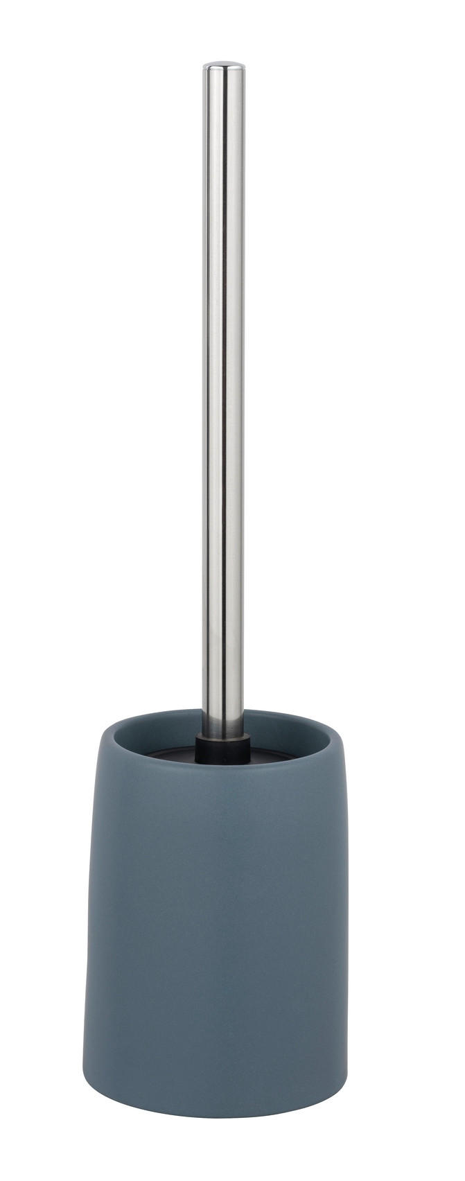 WC-BÜRSTENGARNITUR - Blau/Chromfarben, KONVENTIONELL, Keramik/Kunststoff (10/39,5/10cm) - Schöner Wohnen