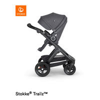 DEČJA KOLICA  Trailz  - tamnosiva/crna, Dizajnerski, tekstil/metal (62/127/95,5cm) - Stokke