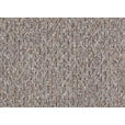 ECKSOFA Taupe Chenille  - Taupe/Schwarz, KONVENTIONELL, Textil/Metall (291/153cm) - Hom`in