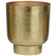 PFLANZTOPF 19/21 cm  - Goldfarben, Trend, Metall (19/21cm) - Ambia Home