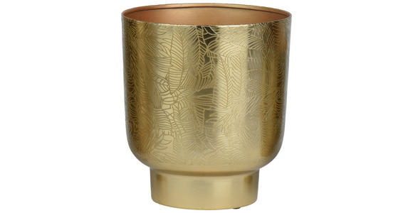 PFLANZTOPF 19/21 cm  - Goldfarben, Trend, Metall (19/21cm) - Ambia Home