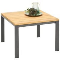 LOUNGETISCH 65/65/40 cm  - Anthrazit/Naturfarben, Design, Holz/Metall (65/65/40cm) - Ambia Garden