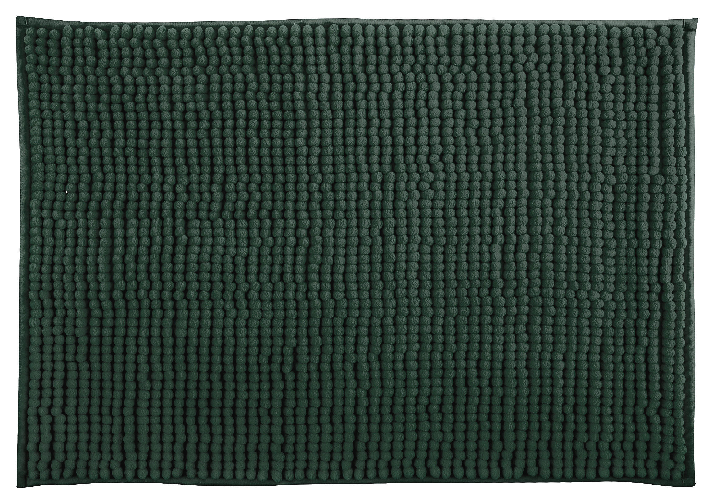 BADTEPPICH 50/80 cm Dunkelgrün  - Dunkelgrün, KONVENTIONELL (50/80cm) - Spirella