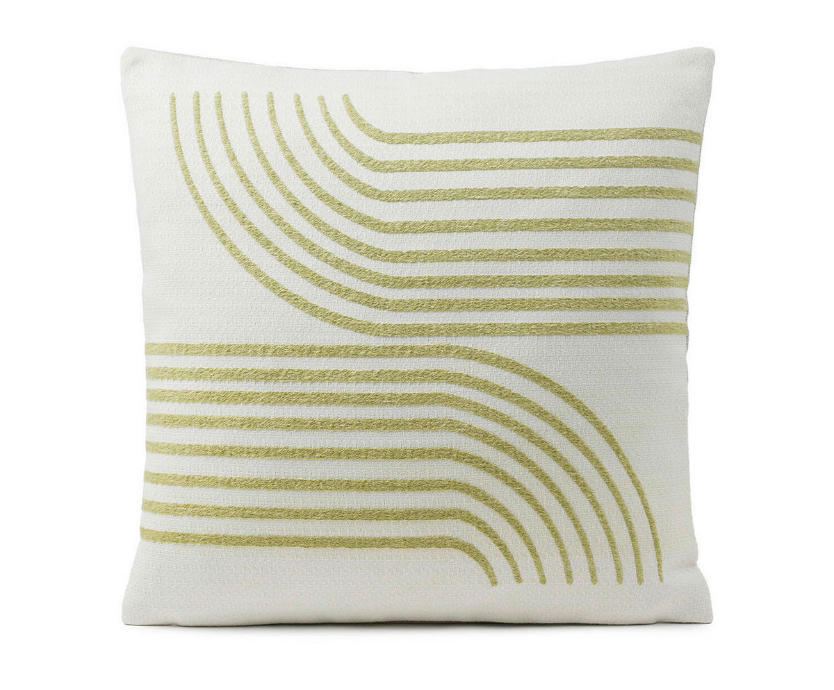 DEKORAČNÝ VANKÚŠ 50/50 cm - zelená, Design, textil (50/50cm) - Novel