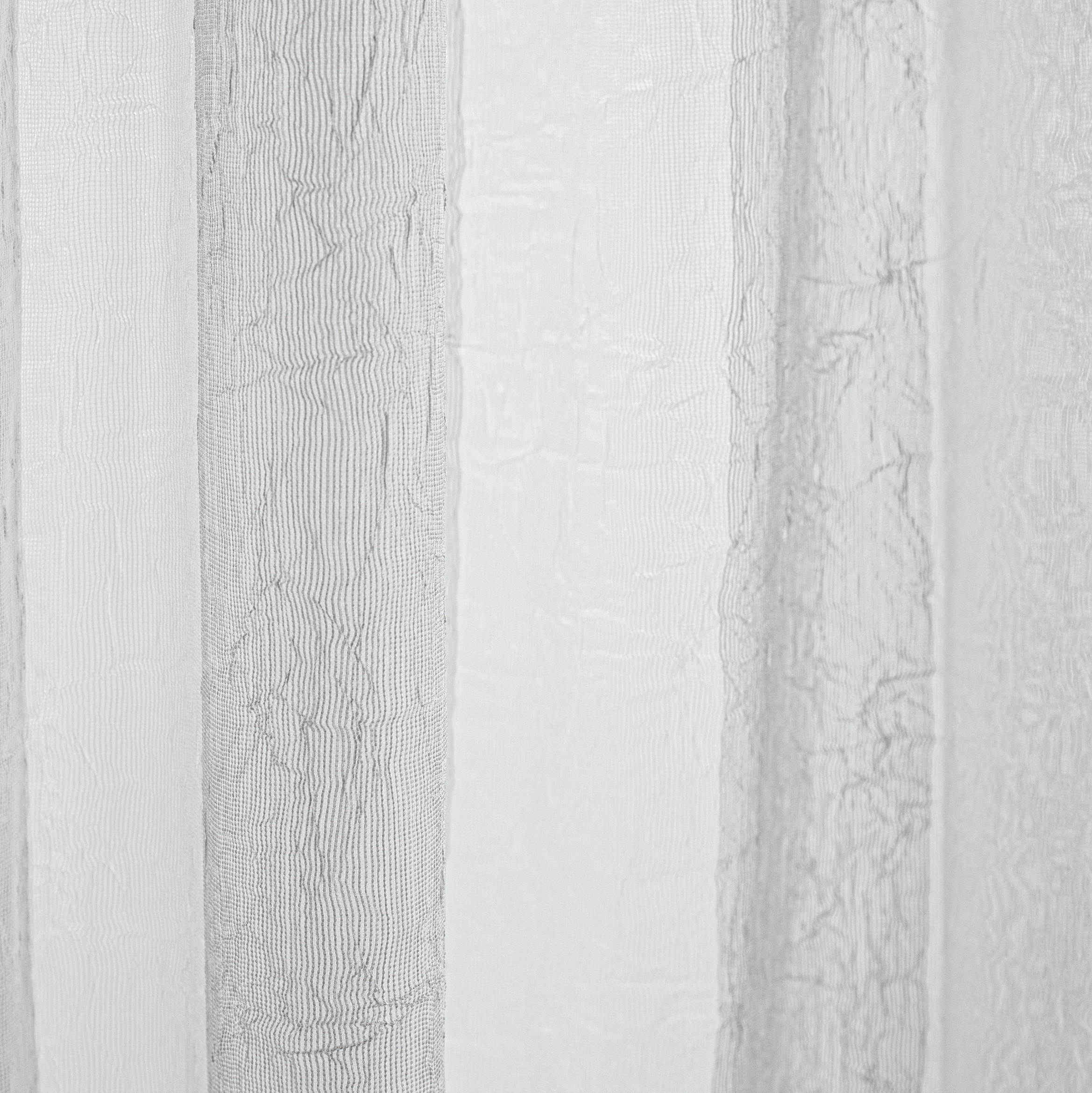 SCHLAUFENSCHAL  transparent  140/245 cm   - Grau, Basics, Textil (140/245cm)
