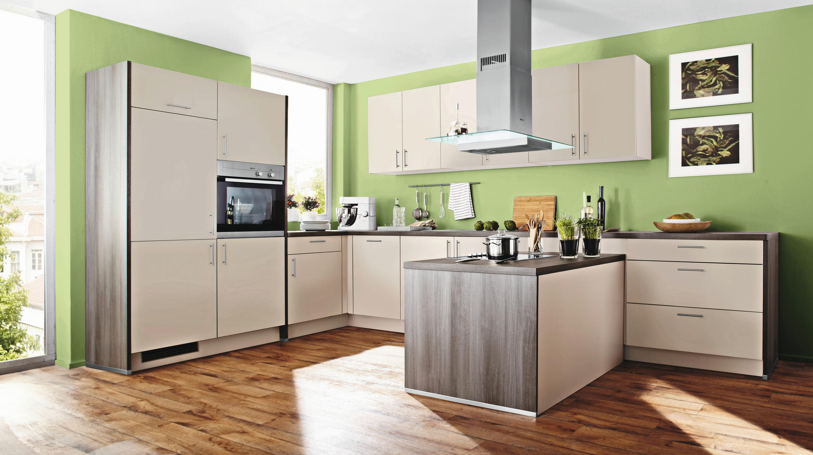 EINBAUKÜCHE   - Design, Holzwerkstoff - Dieter Knoll