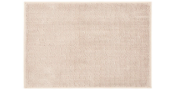 Badematte Anke - Beige, KONVENTIONELL, Textil (60/90cm) - Luca Bessoni