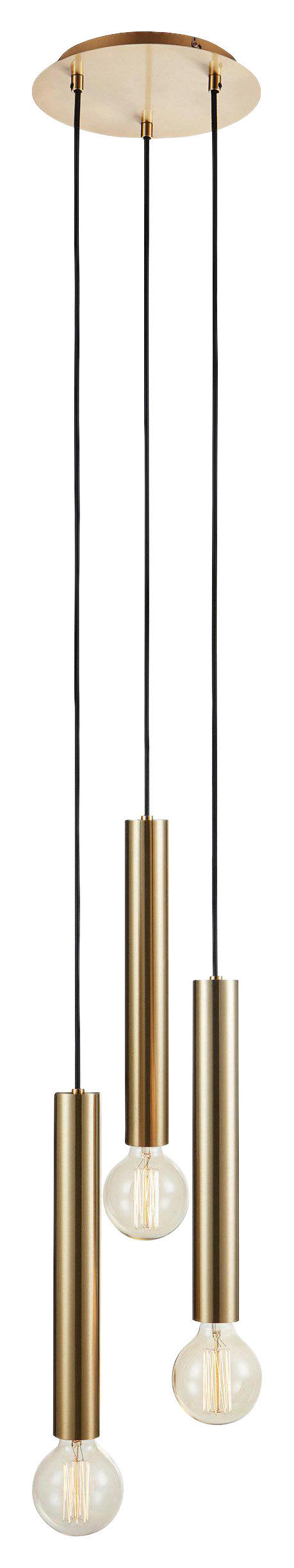 PENDELLEUCHTE Sencillo 25/35,5 cm   - Messingfarben, Basics, Metall (25/35,5cm) - Markslöjd