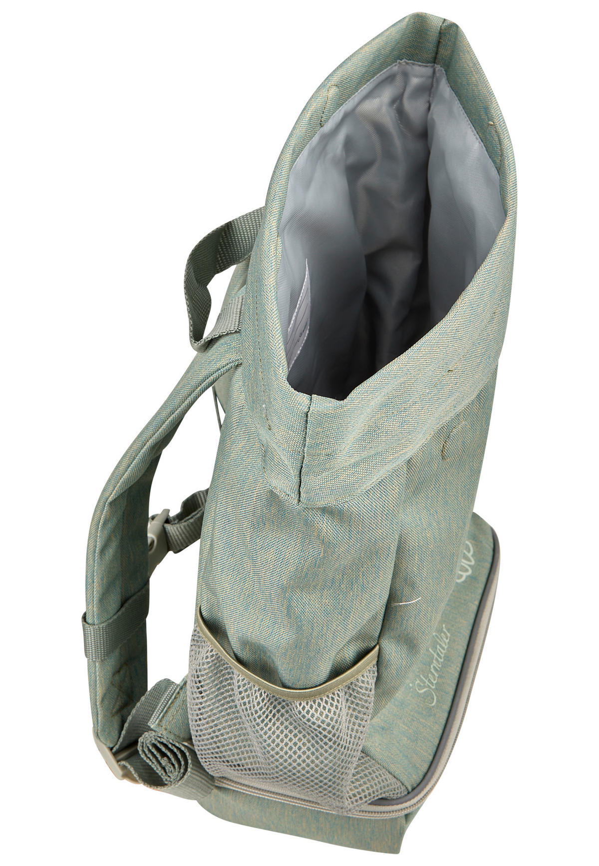 KINDERRUCKSACK Löwe Leo  - Salbeigrün, Basics, Textil (36/31/13cm) - Sterntaler