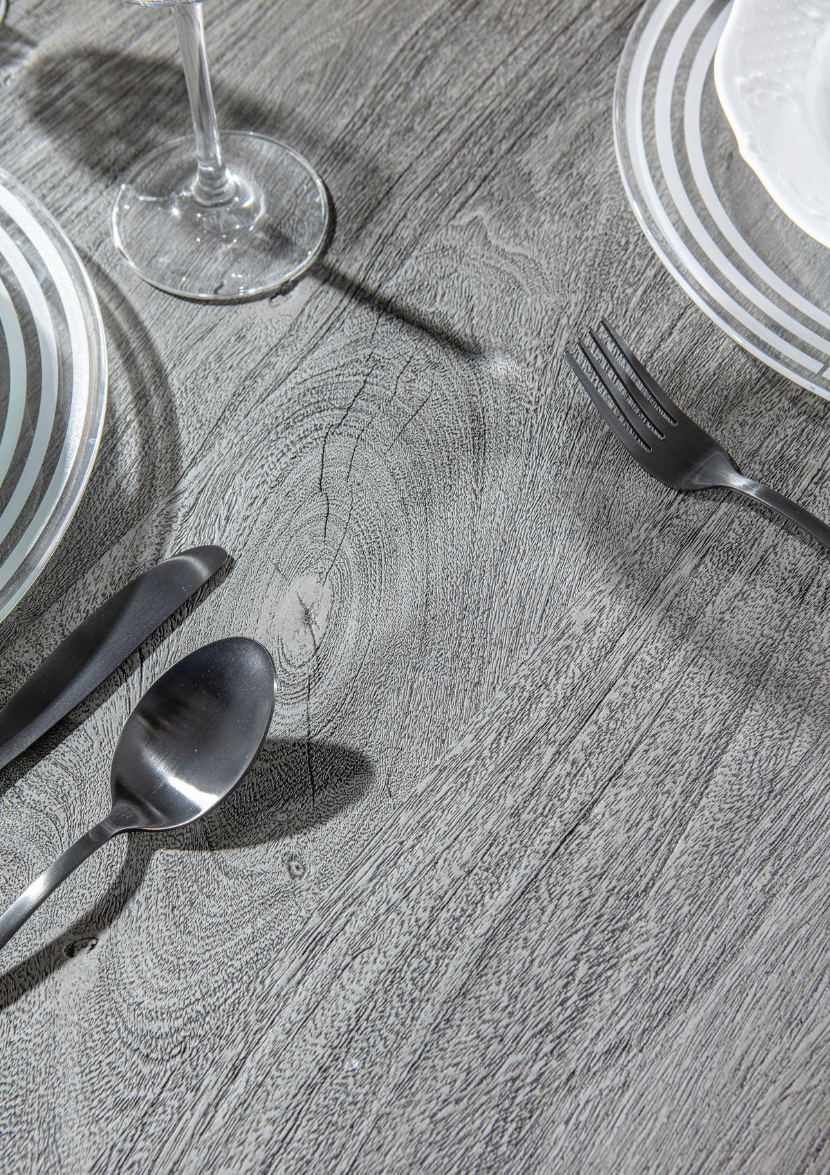 ESSTISCH in Holz 160/90/76 cm  - Schwarz/Grau, ROMANTIK / LANDHAUS, Holz/Metall (160/90/76cm) - Landscape