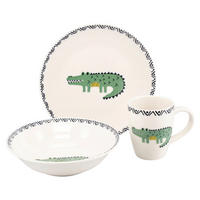 KINDERGESCHIRRSET 3-teilig  - Multicolor, Basics, Keramik - Creatable