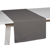 TISCHLÄUFER 50/150 cm  - Graphitfarben, Basics, Textil (50/150cm) - Pichler