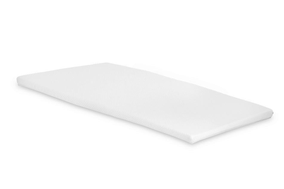 POSTELJNI NADVLOŽEK - bela, Design, tekstil (200/90cm) - Meblojogi