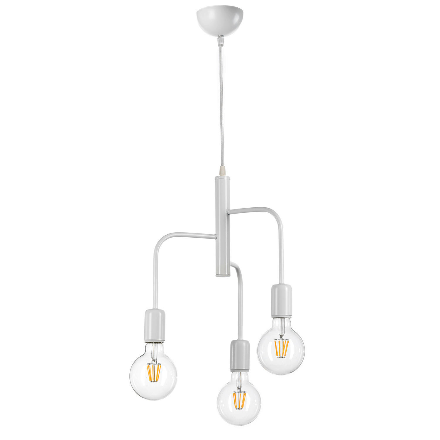 XXXL ZÁVĚSNÉ SVÍTIDLO, E27/22 W, 40/140 cm