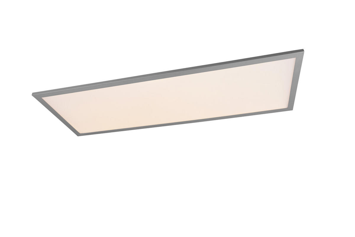 LED-TAKLAMPA Alpha 34 W 30/80/5 cm  - titanfärgad, Basics, metall (30/80/5cm)