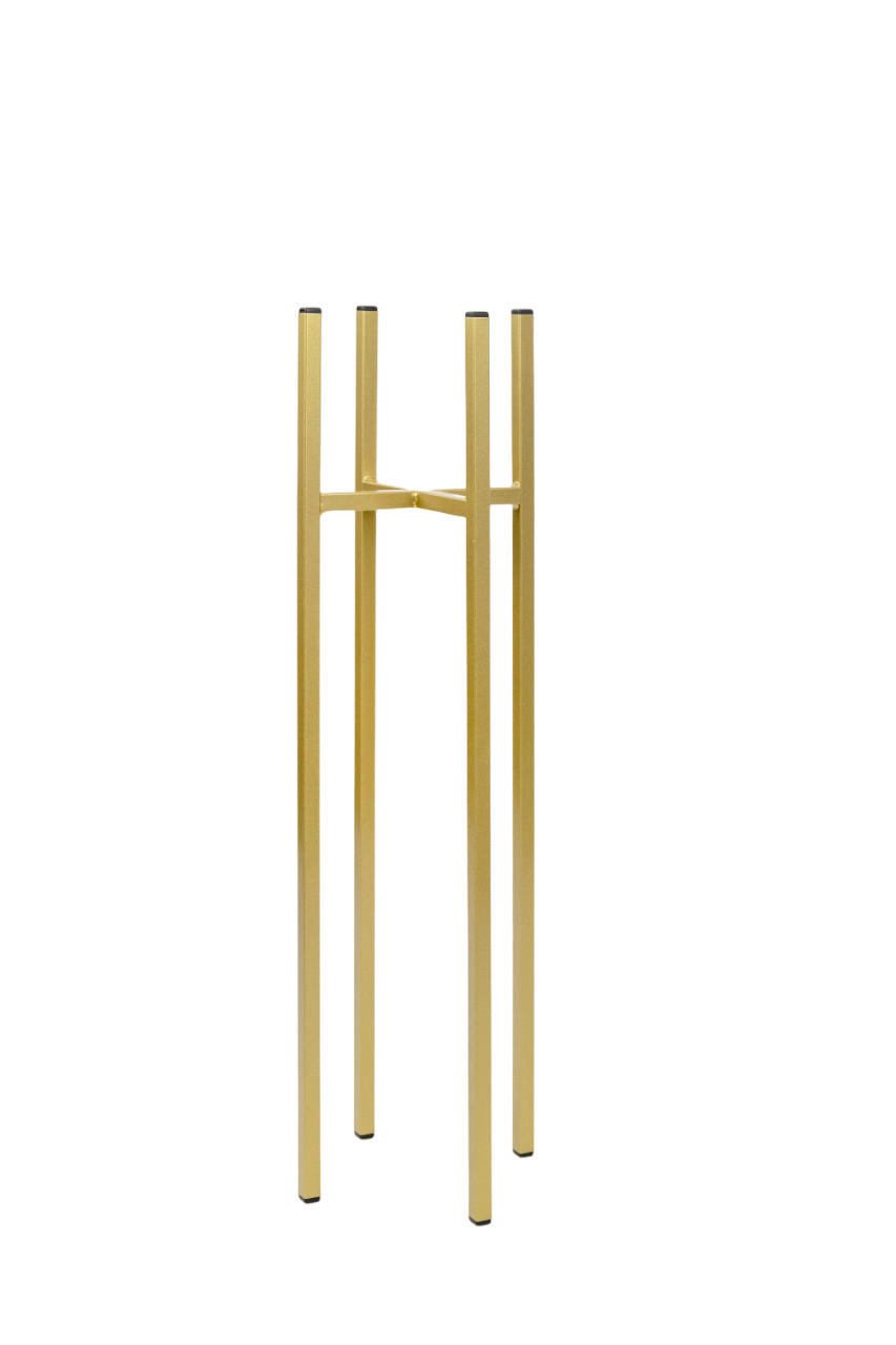 XXXLutz Blumenständer Gold 22x90x22 cm