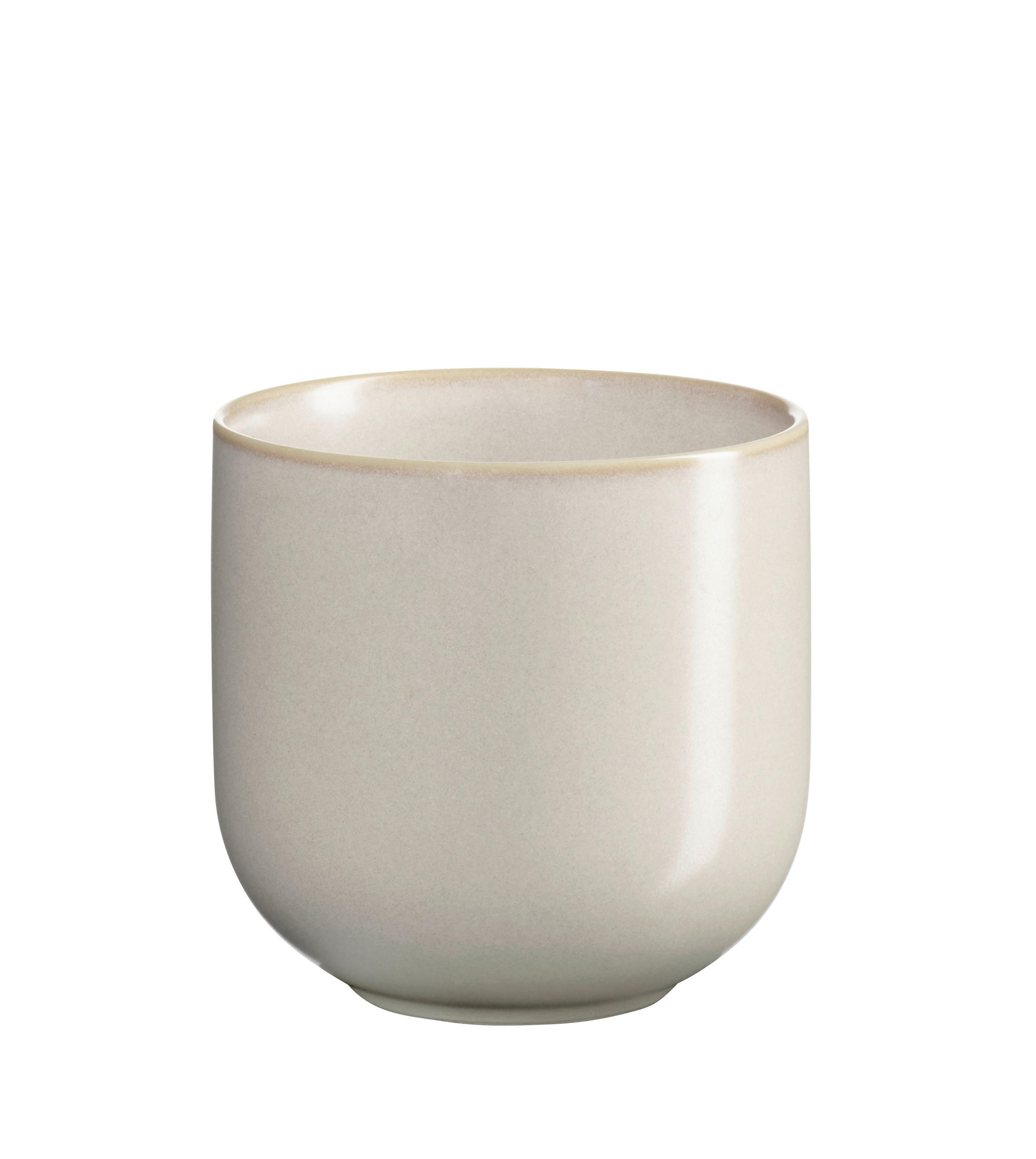 TEETASSE Coppa tofu 200 ml   - Hellgrau, Design, Keramik (7,5/7,5cm) - ASA
