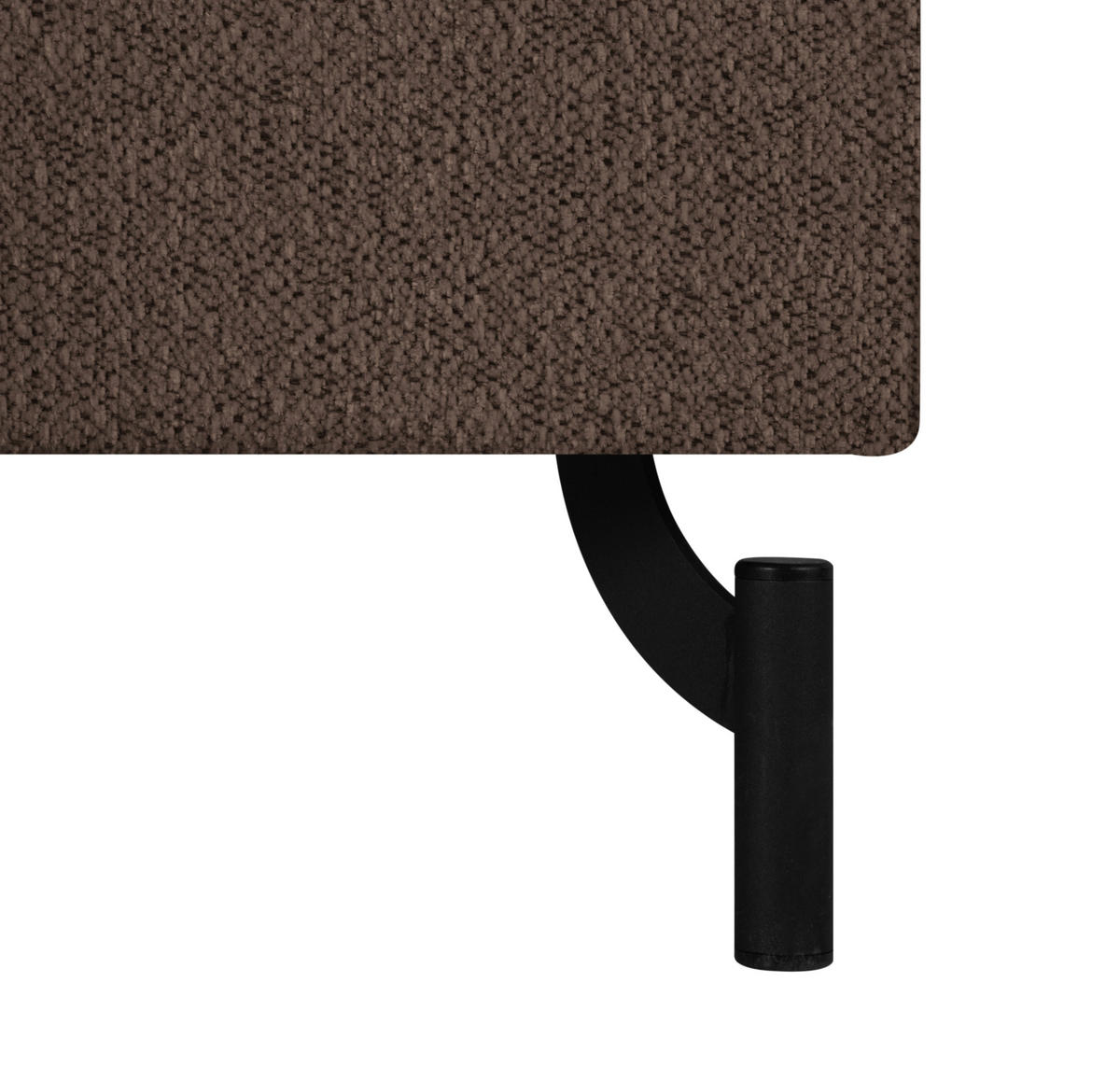 BOXSPRINGBETT 160/200 cm  in Braun  - Schwarz/Braun, Modern, Textil (160/200cm) - MID.YOU