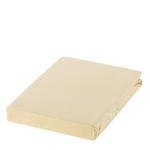 SPANNLEINTUCH 180/200 cm Jersey  - Hellgelb, Basics, Textil (180/200cm) - Novel
