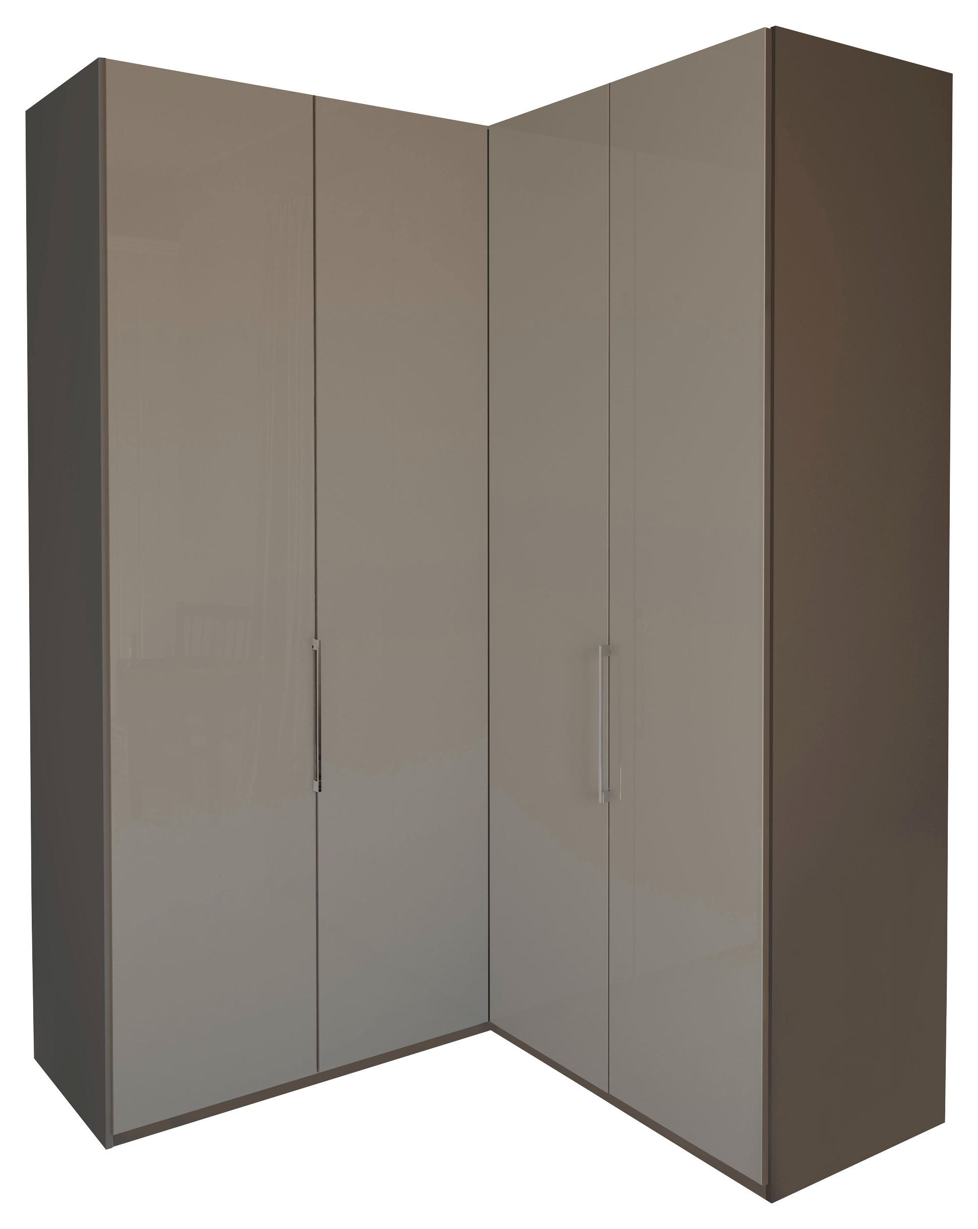 Dulap Pe Colț, 157/236/157 cm,  - Design, sticlă/material pe bază de lemn (157/236/157cm) - Dieter Knoll