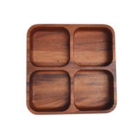 SKODELICA ZA PRIGRIZKE  homewares  les      30/30/4,5 cm    - barve akacije, Natur, les (30/30/4,5cm) - Homeware Profession.
