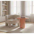 BEISTELLTISCH 57,5/39-46/50,5 cm Rosa organisch  - Rosa, LIFESTYLE, Holzwerkstoff (57,5/39-46/50,5cm) - Novel