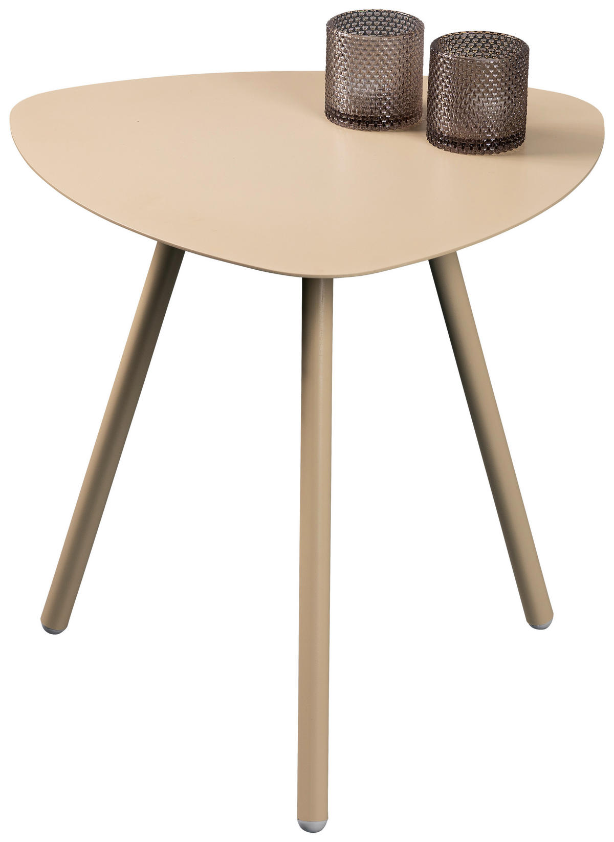 ODKLÁDACÍ STOLEK, krémová - krémová, Design, kov (50/50/50cm) - Xora