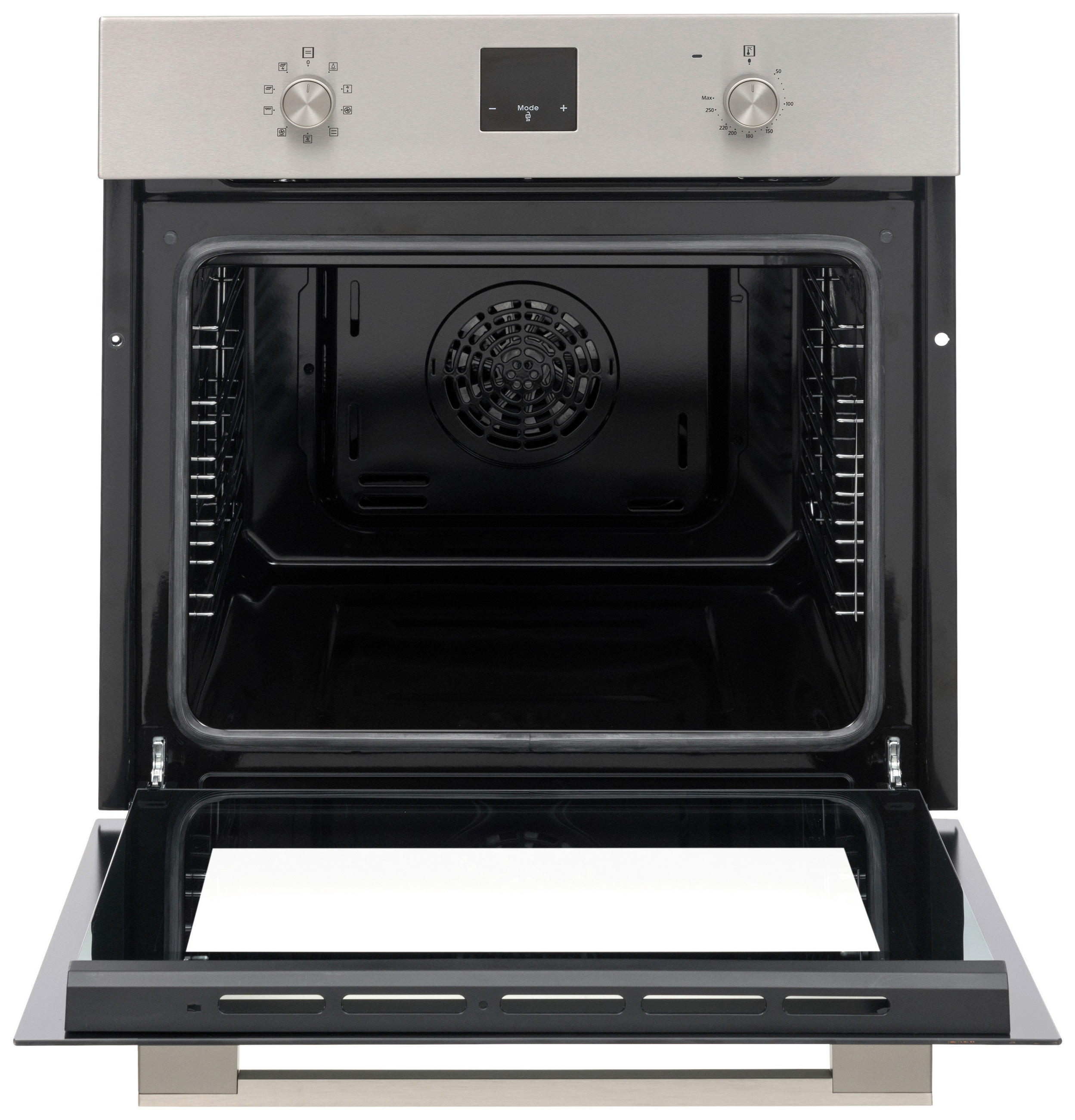 EINBAUBACKOFEN VEB9  - Schwarz, Basics, Glas/Kunststoff (59,5/59,5/57,5cm) - Vestel