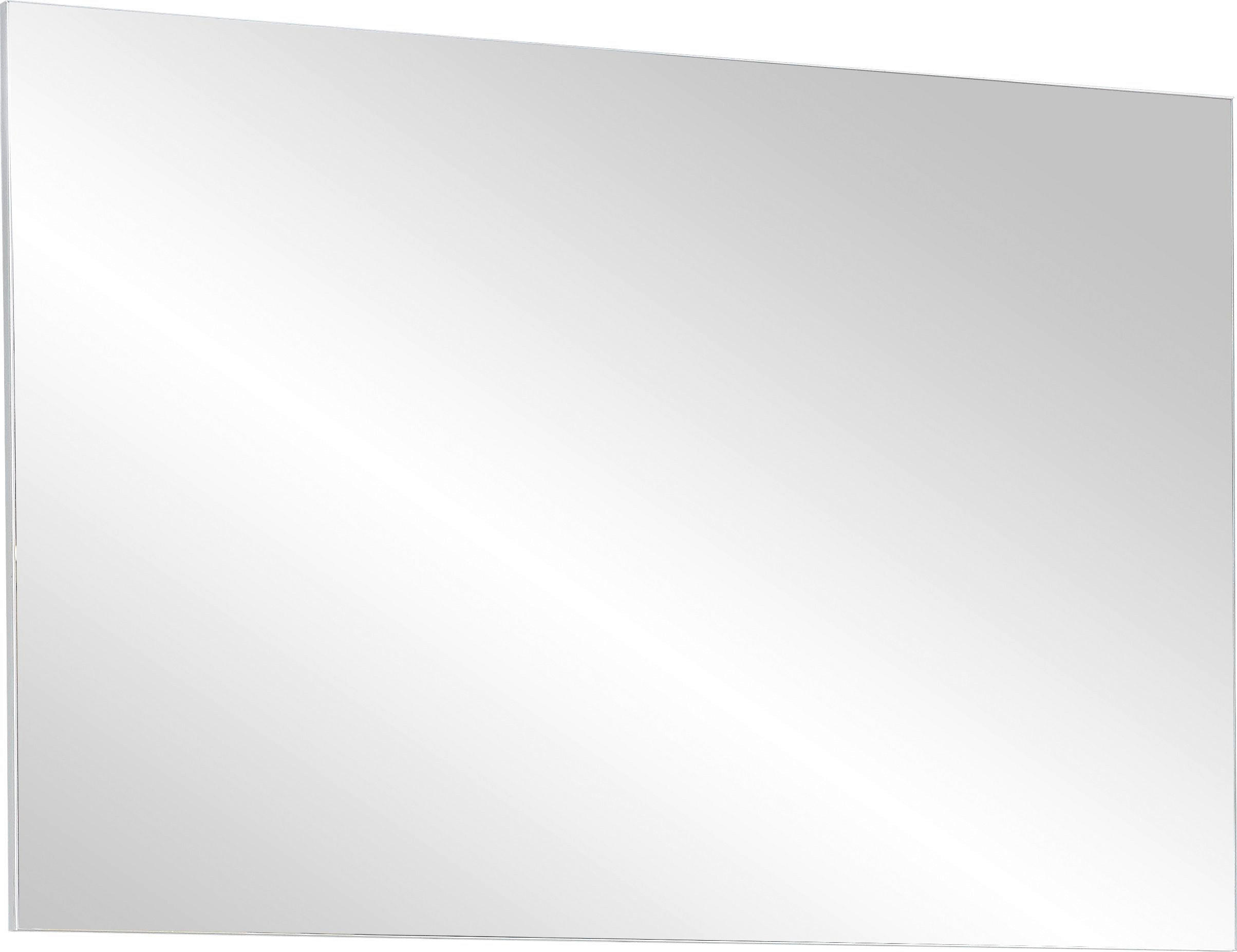 WANDSPIEGEL 87/60/3 cm  - Weiß, MODERN, Glas/Holzwerkstoff (87/60/3cm) - Germania