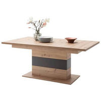 ESSTISCH in Holzwerkstoff 180-280/100/77 cm  - Eichefarben/Anthrazit, Design, Holzwerkstoff (180-280/100/77cm) - Livetastic