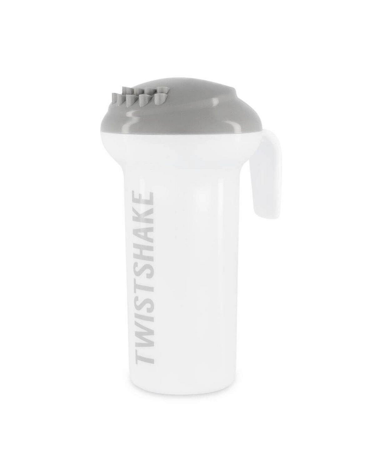 HANDBRAUSE   - Weiss/Grau, Basics, Kunststoff (14/21,5/11cm)