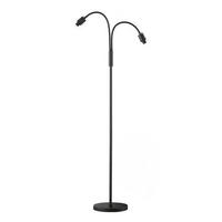 STEHLEUCHTE - Schwarz, Basics, Metall (145cm) - Fischer & Honsel