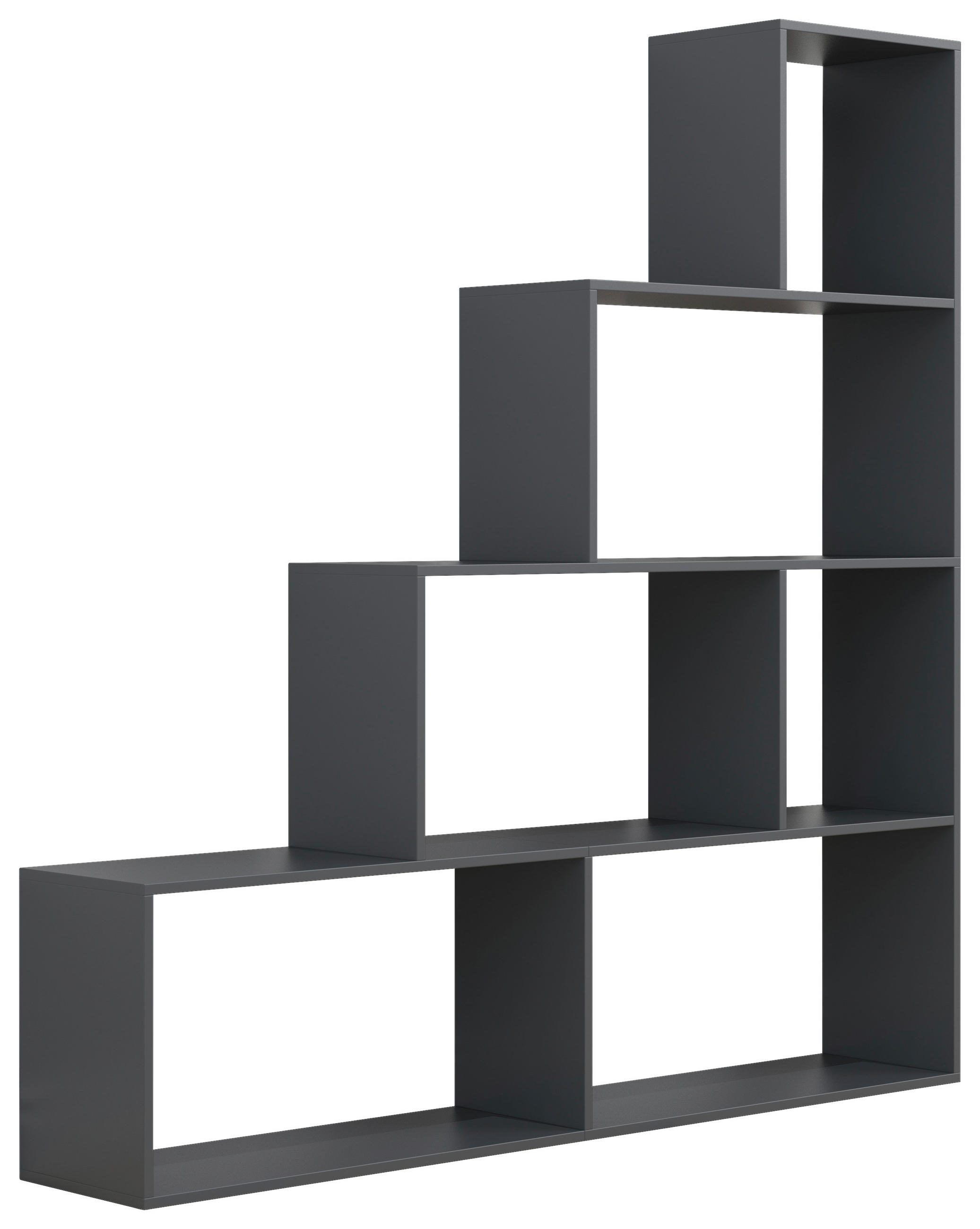REGAL Anthrazit  - Anthrazit, Basics, Holzwerkstoff (155/163/29cm) - MID.YOU