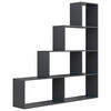 REGAL  155/163/29 cm Anthrazit  - Anthrazit, Basics, Holzwerkstoff (155/163/29cm) - MID.YOU