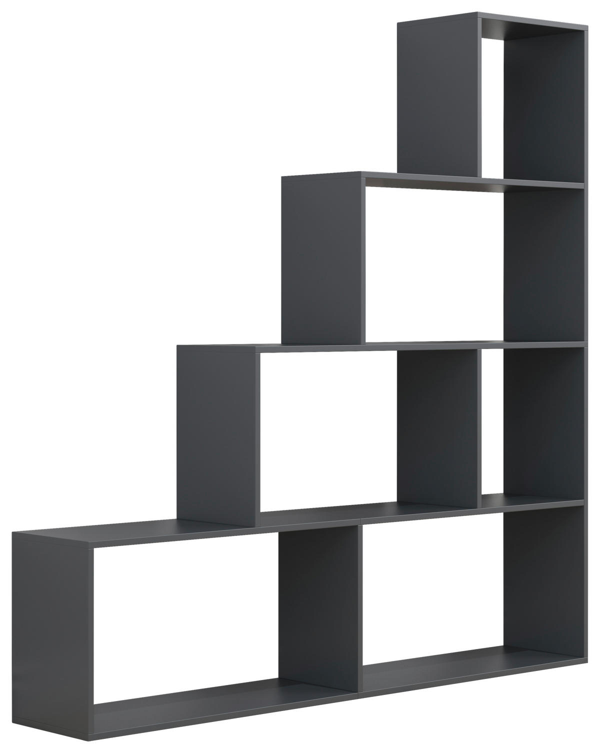 REGAL  155/163/29 cm Anthrazit  - Anthrazit, Basics, Holzwerkstoff (155/163/29cm) - MID.YOU