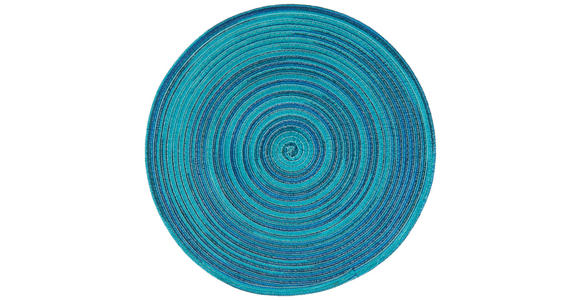 TISCHSET Textil  38 cm  - Hellblau, KONVENTIONELL, Textil (38cm) - Esposa