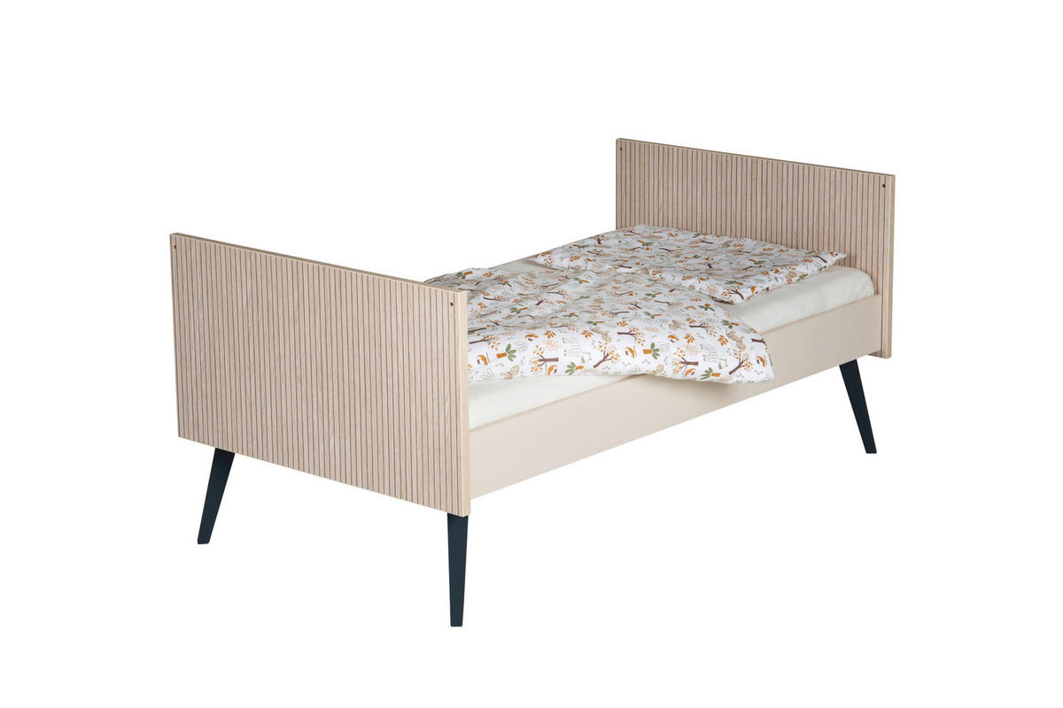 BABYZIMMER  - Beige/Schwarz, Basics, Holz/Holzwerkstoff - Schardt