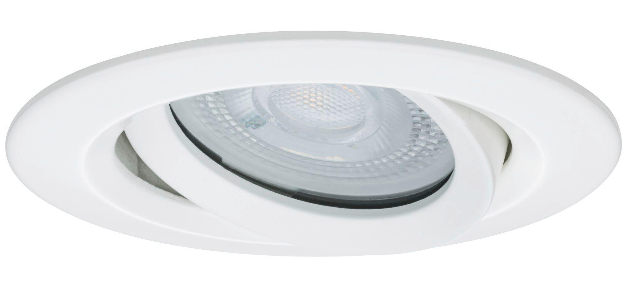LED-EINBAUSPOT 9,3 cm  - Weiß, Basics, Metall (9,3cm) - Paulmann
