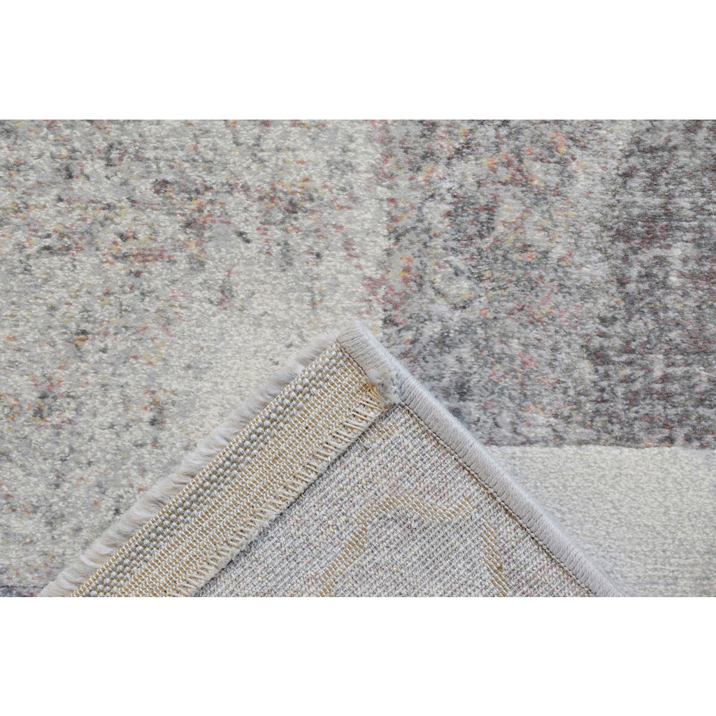 Thumbnail - Novel Webteppich Catania, Blau, Grün, Rosa, Hellgrau, Textil, Graphik, rechteckig, 120x170 cm, Oeko-Tex® Standard 100, f...