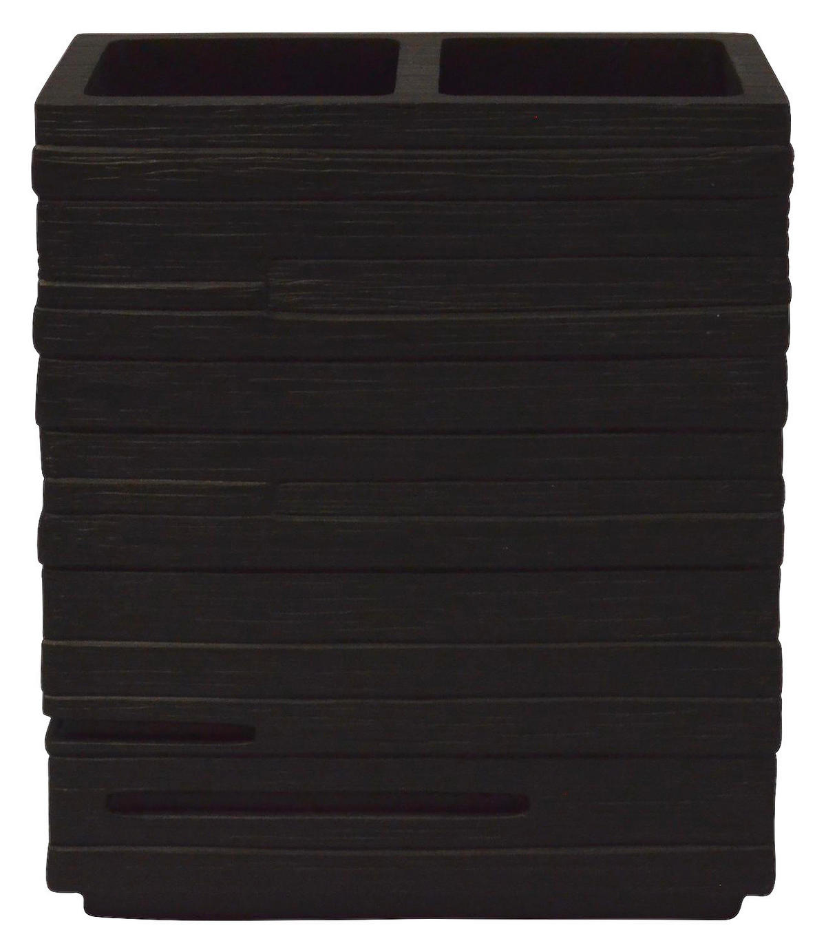 KELÍMEK NA ZUBNÍ KARTÁČEK černá - černá, Basics, plast (10,3/11,5/6,3cm) - Sadena