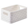 KORB  - Weiß, Basics, Kunststoff (28/18,5/12,6cm) - Rotho