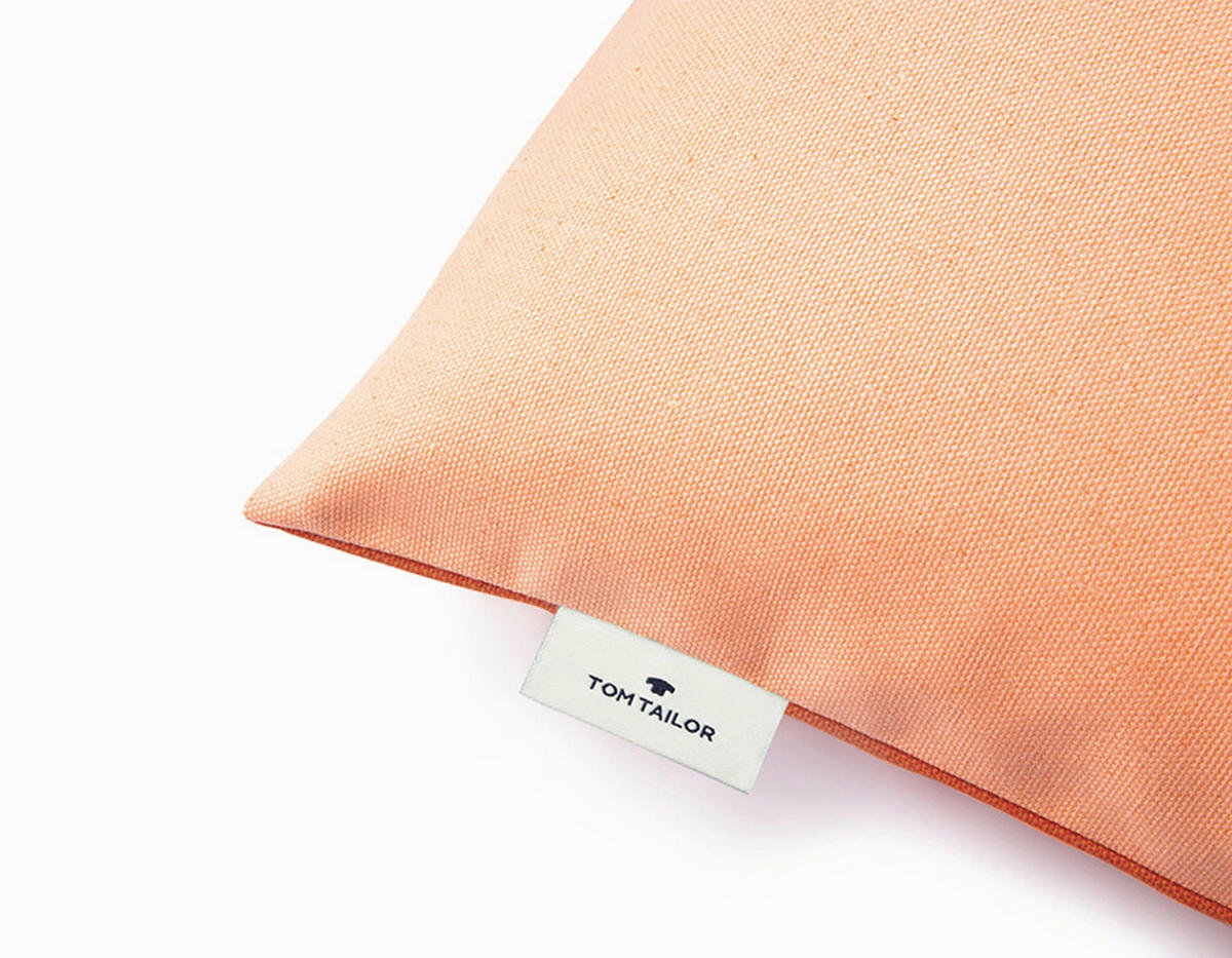 KISSENHÜLLE Dove Signature 40/60 cm  - Koralle/Terracotta, Konventionell, Textil (40/60cm) - Tom Tailor
