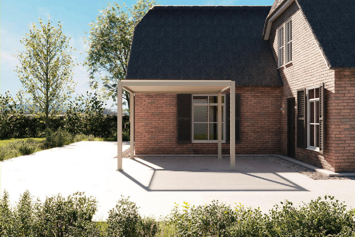PERGOLA - Grau, Lifestyle, Metall (300/250/300cm) - Gardenson