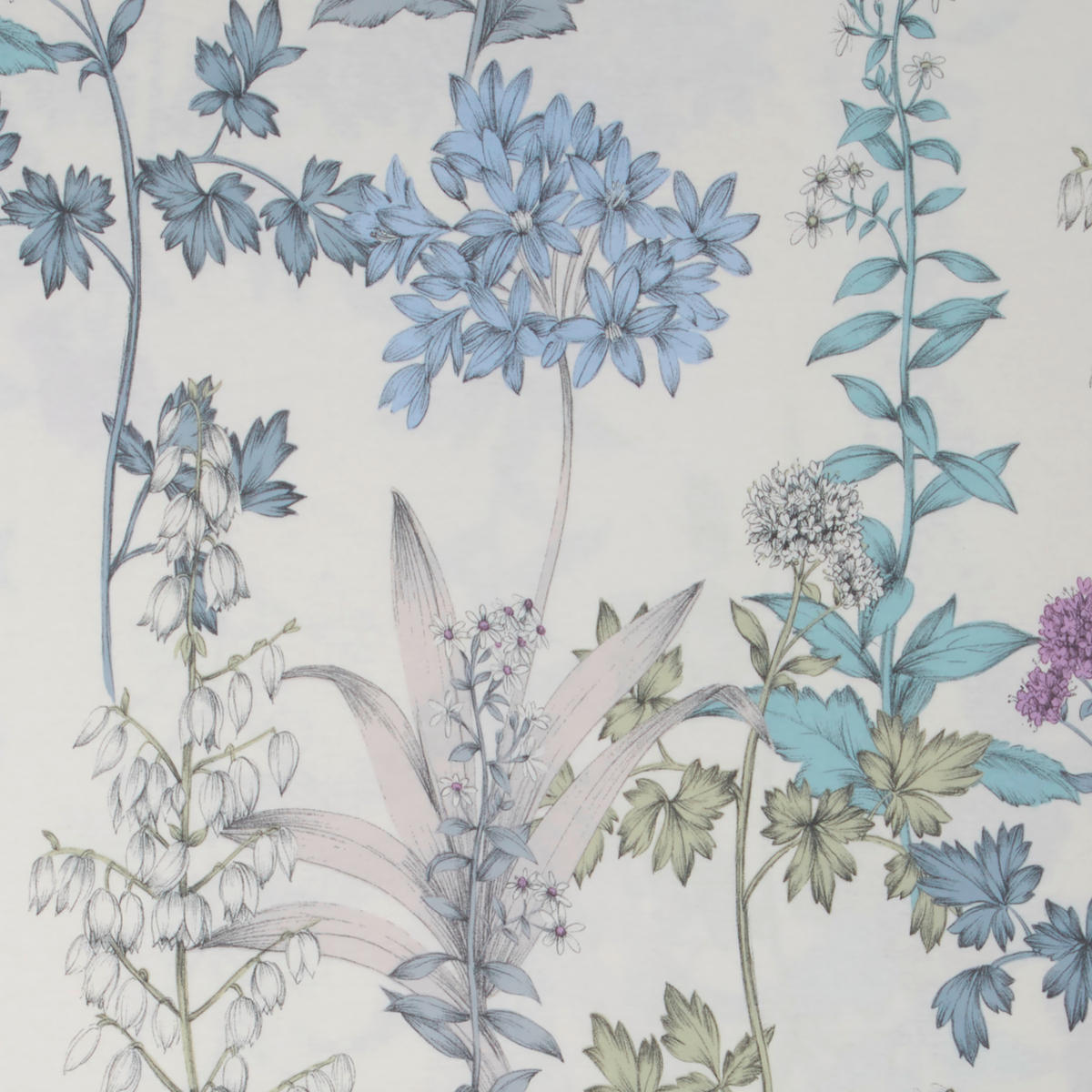 BETTWÄSCHE 2-teilig ATELIER Makosatin 140/200 cm  - Hellblau, Basics, Textil (140/200cm) - Estella
