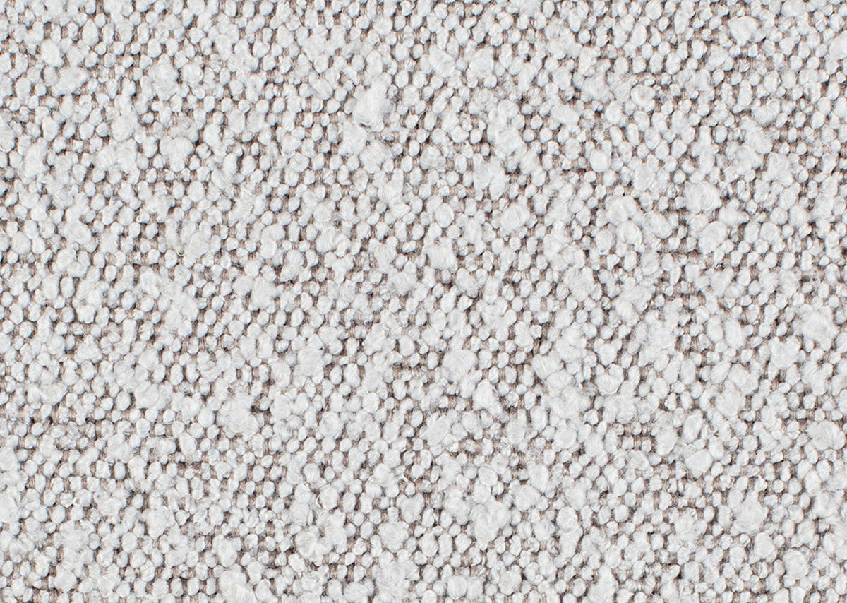 ECKSOFA Hellbraun Bouclé  - Hellbraun/Schwarz, Design, Textil/Metall (277/182cm) - Stylife