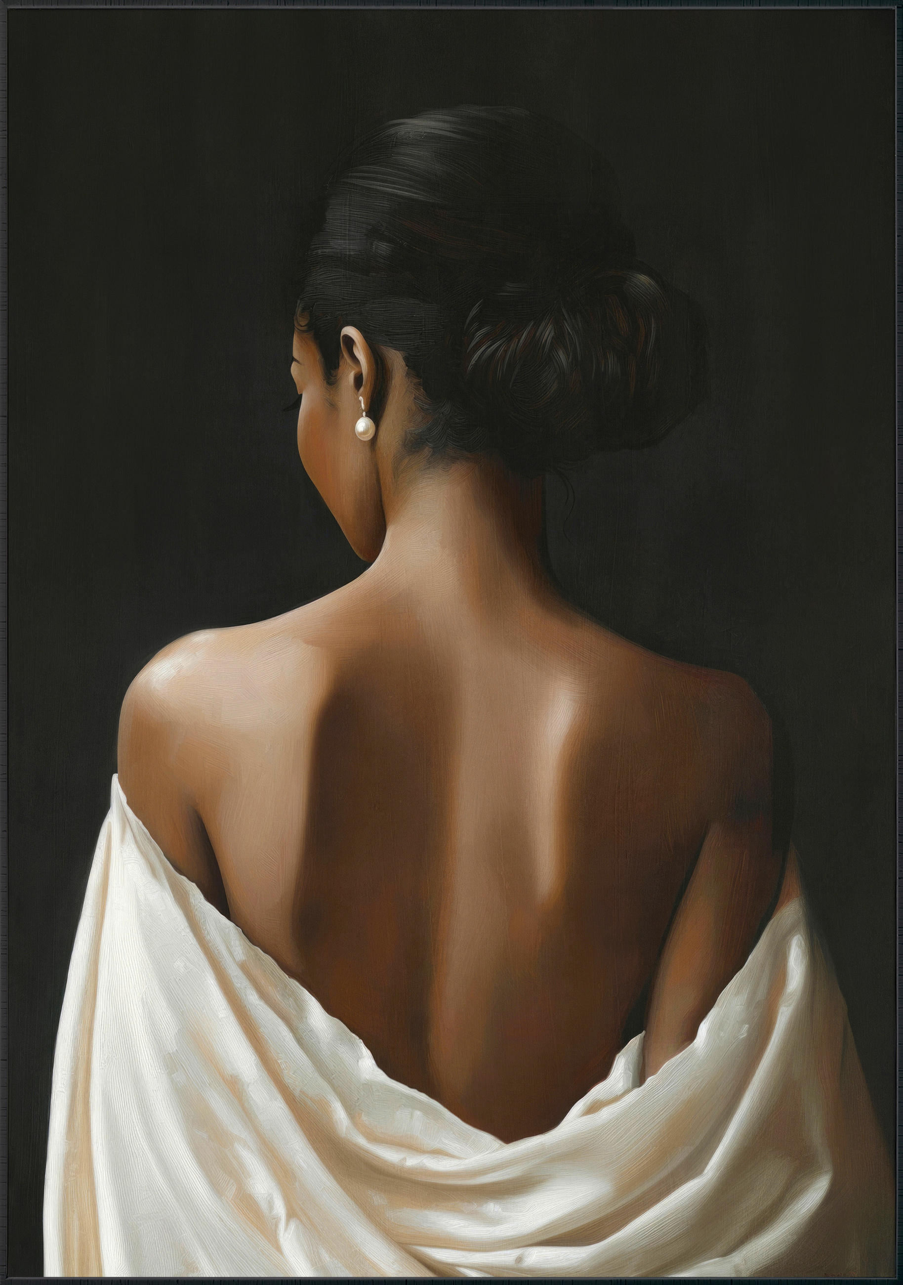 BILD 70/100 cm  - Hellbraun/Schwarz, Basics, Holz/Kunststoff (70/100cm) - Monee